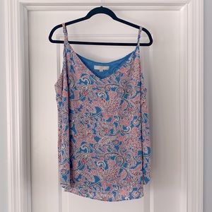 Loft Plus Paisley Strappy Cami